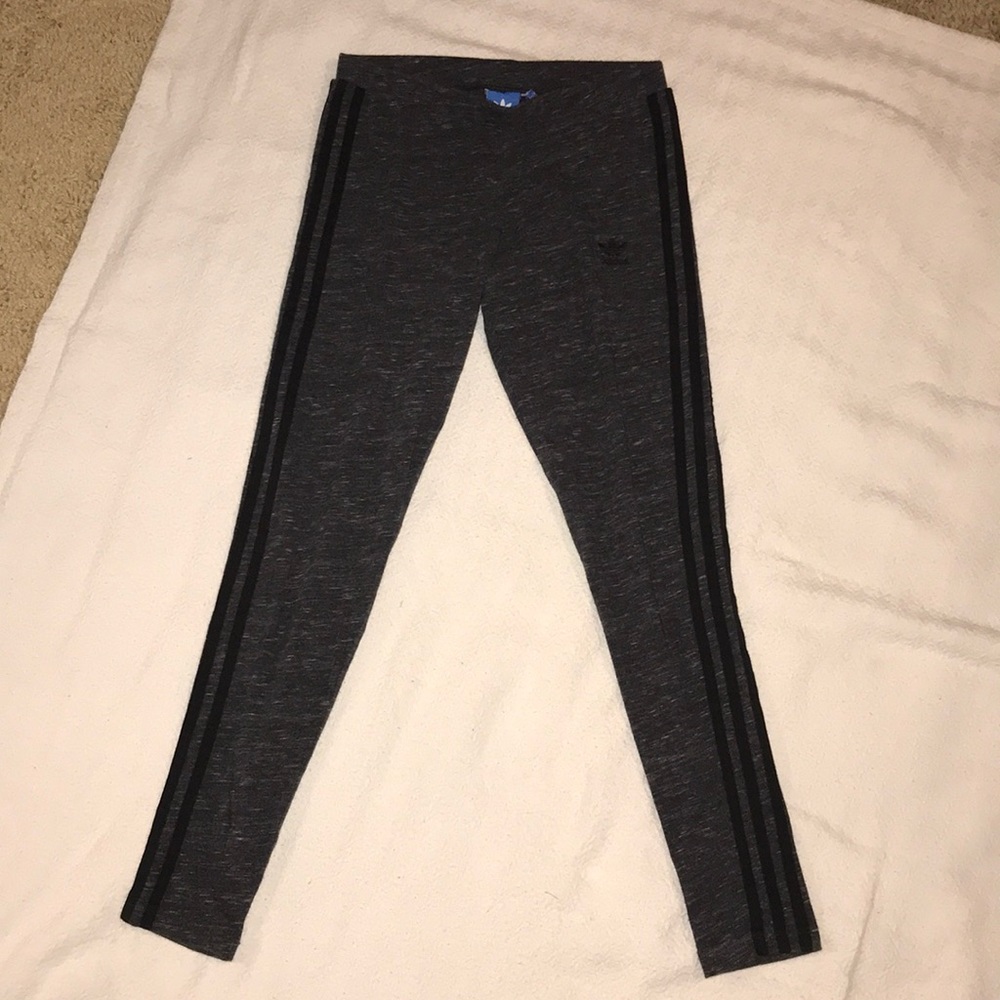 Adidas dark grey leggings